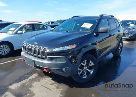 2014 Jeep Cherokee Trailhawk из США, поврежденный, VIN 1C4PJMBS5EW252901